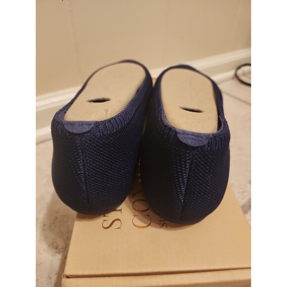 Vivaia "Tamia 2.0" Roundtoe Flats in Navy Blue Size 42 US 10.5 - Picture 5 of 11
